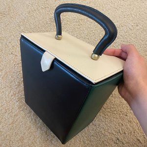 Staud Square Bucket Bag with cover